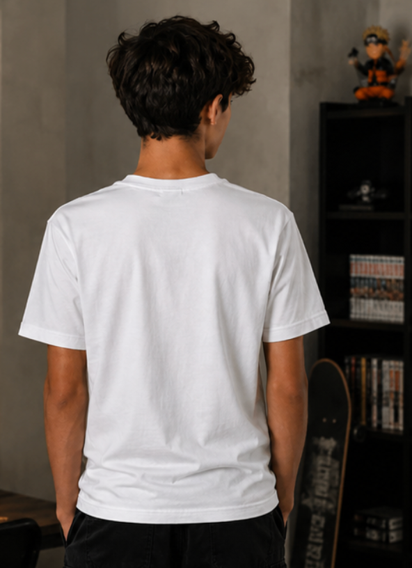 Thumbnail: Tom & Jerry Graphic Print T-shirt For Teenagers