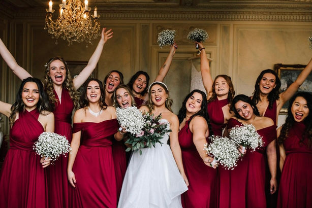 Bridesmaid hair