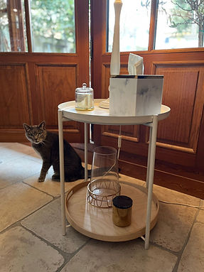 Décoration table d'appoint