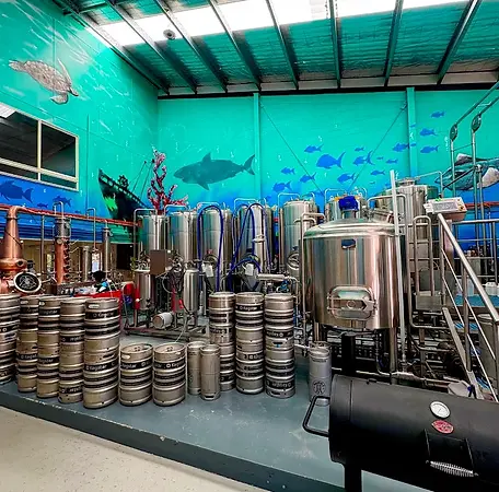 brewery view from the ground floor