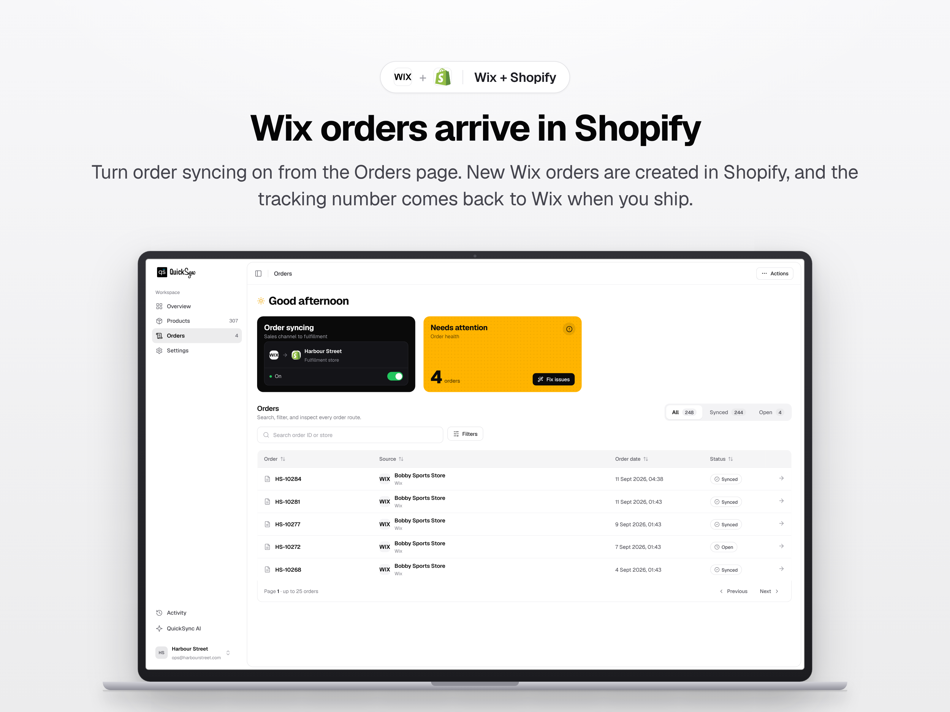 QuickSync for Shopify screenshot 5