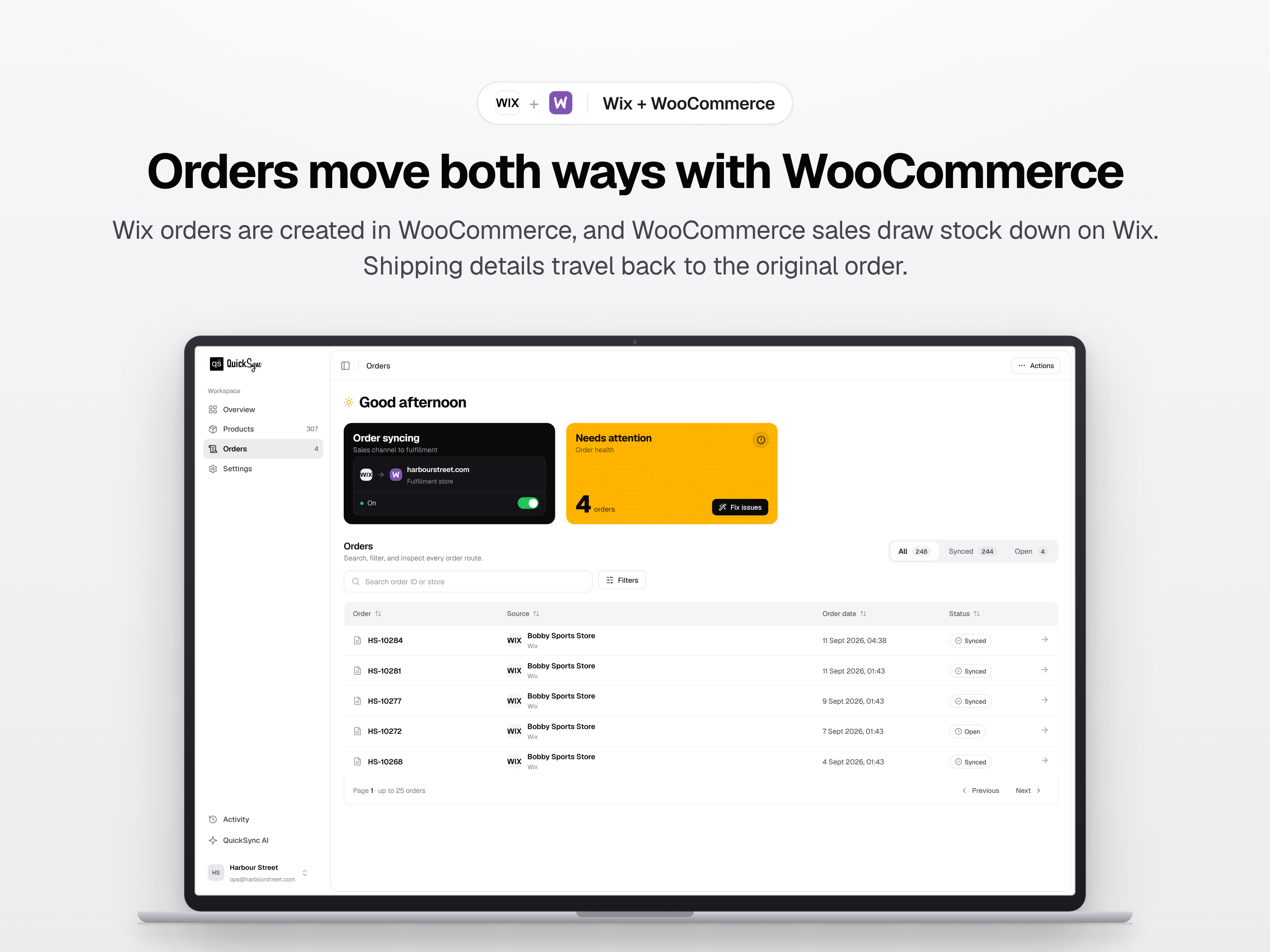 QuickSync for Woo screenshot 5