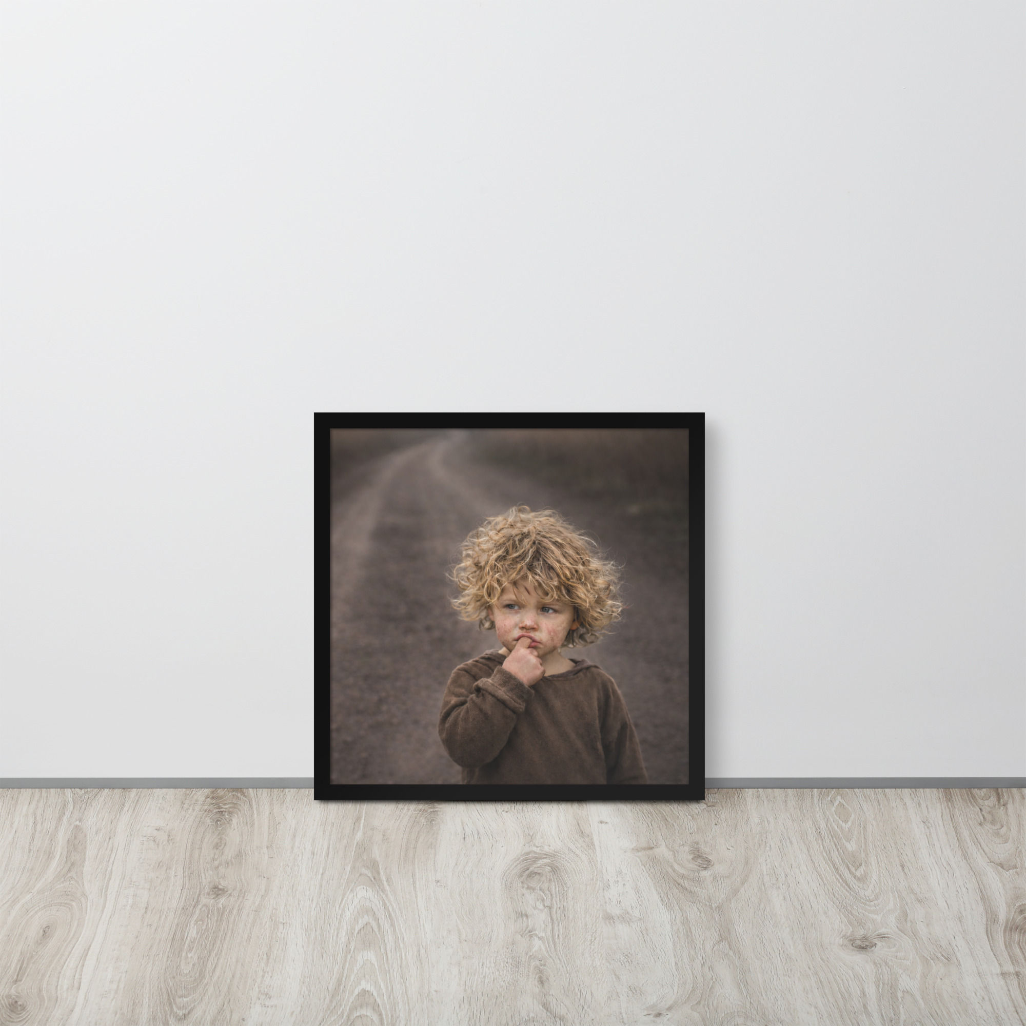 Before the Long Road - Framed Print