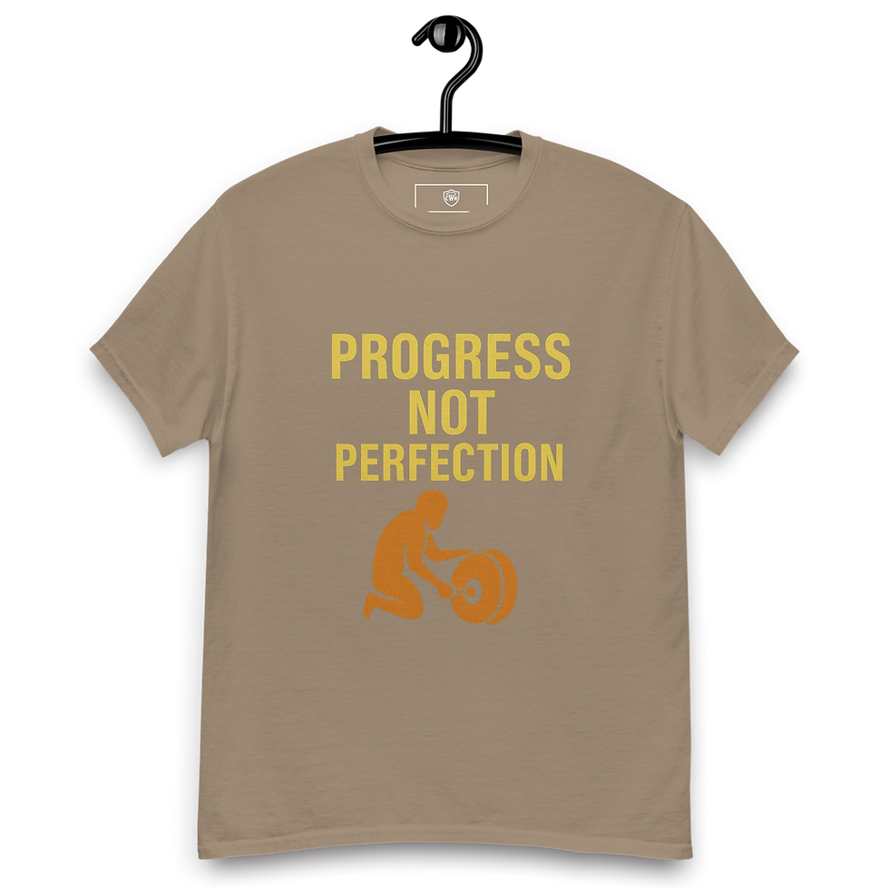 Thumbnail: Progress Not Perfection Graphic Tee-G