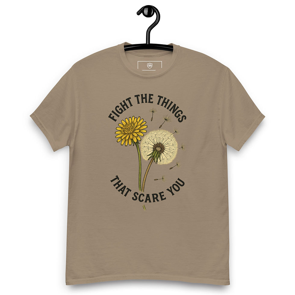 Thumbnail: Fight the Things That Scare You Graphic T-Shirt-B