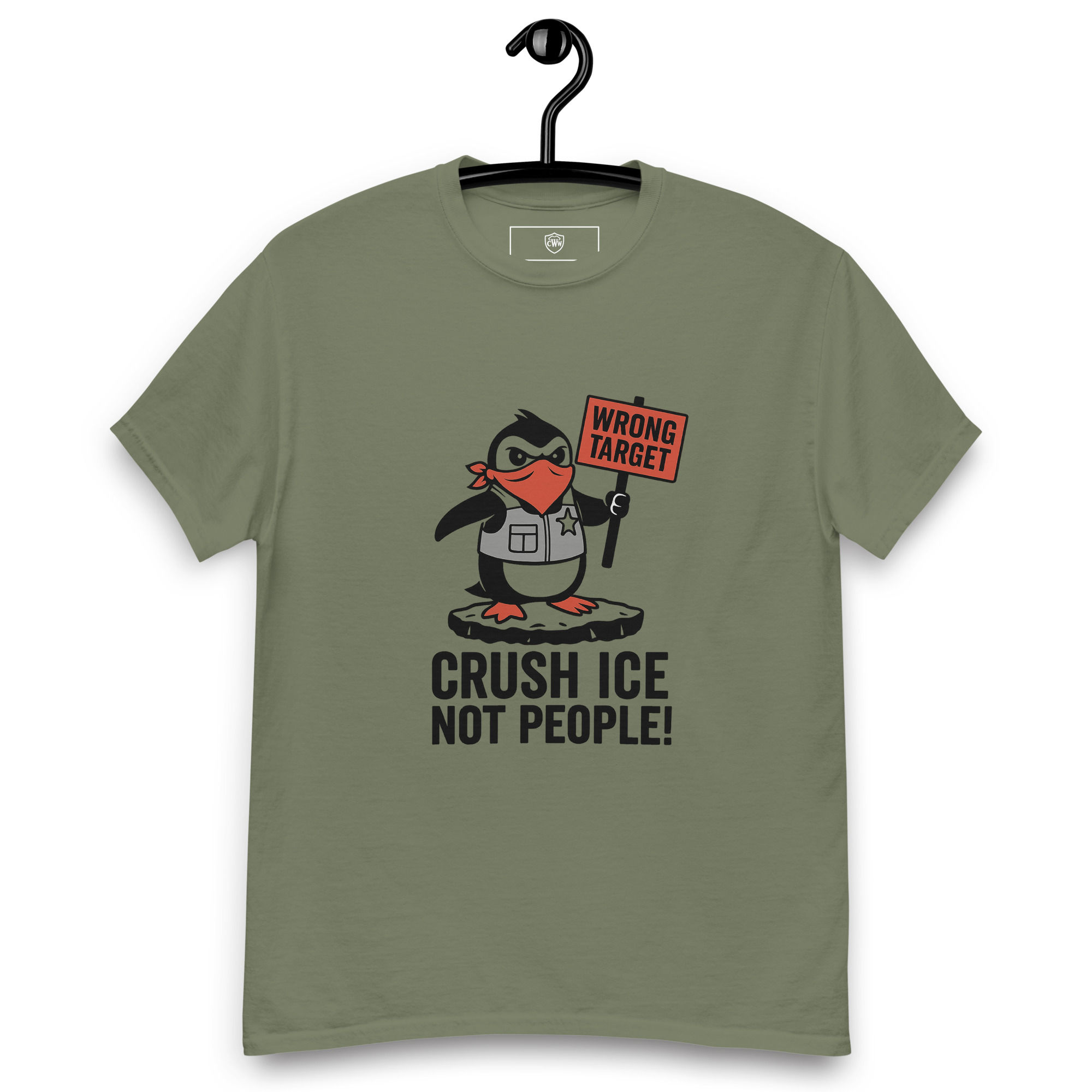 Crush Ice Not People Graphic T-Shirt