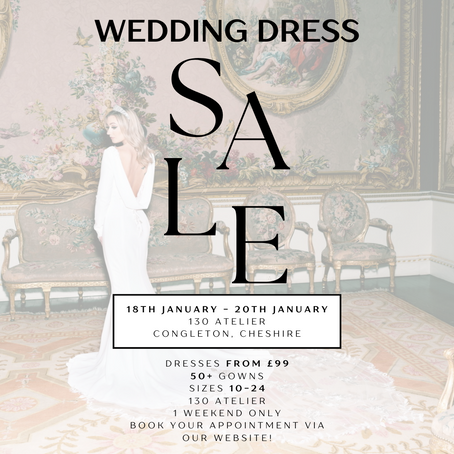 January Bridal Sale - Congleton, Cheshire