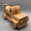 Thumbnail: Cement truck made of Red Oak 