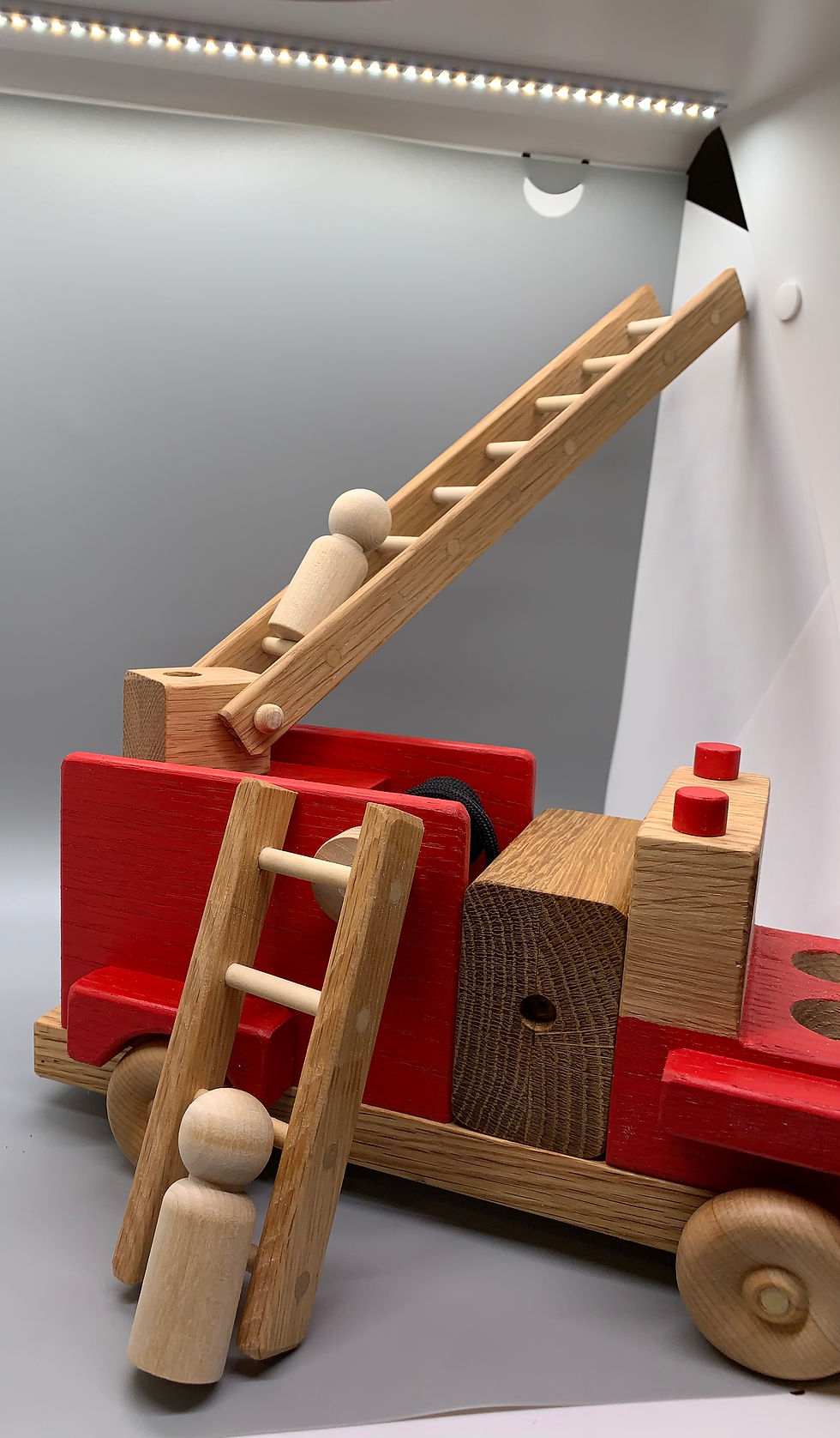Thumbnail: SOLID WOOD FIRE TRUCK