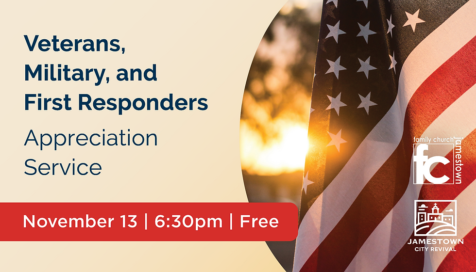 Veterans, Military, and First Responders Appreciation Service