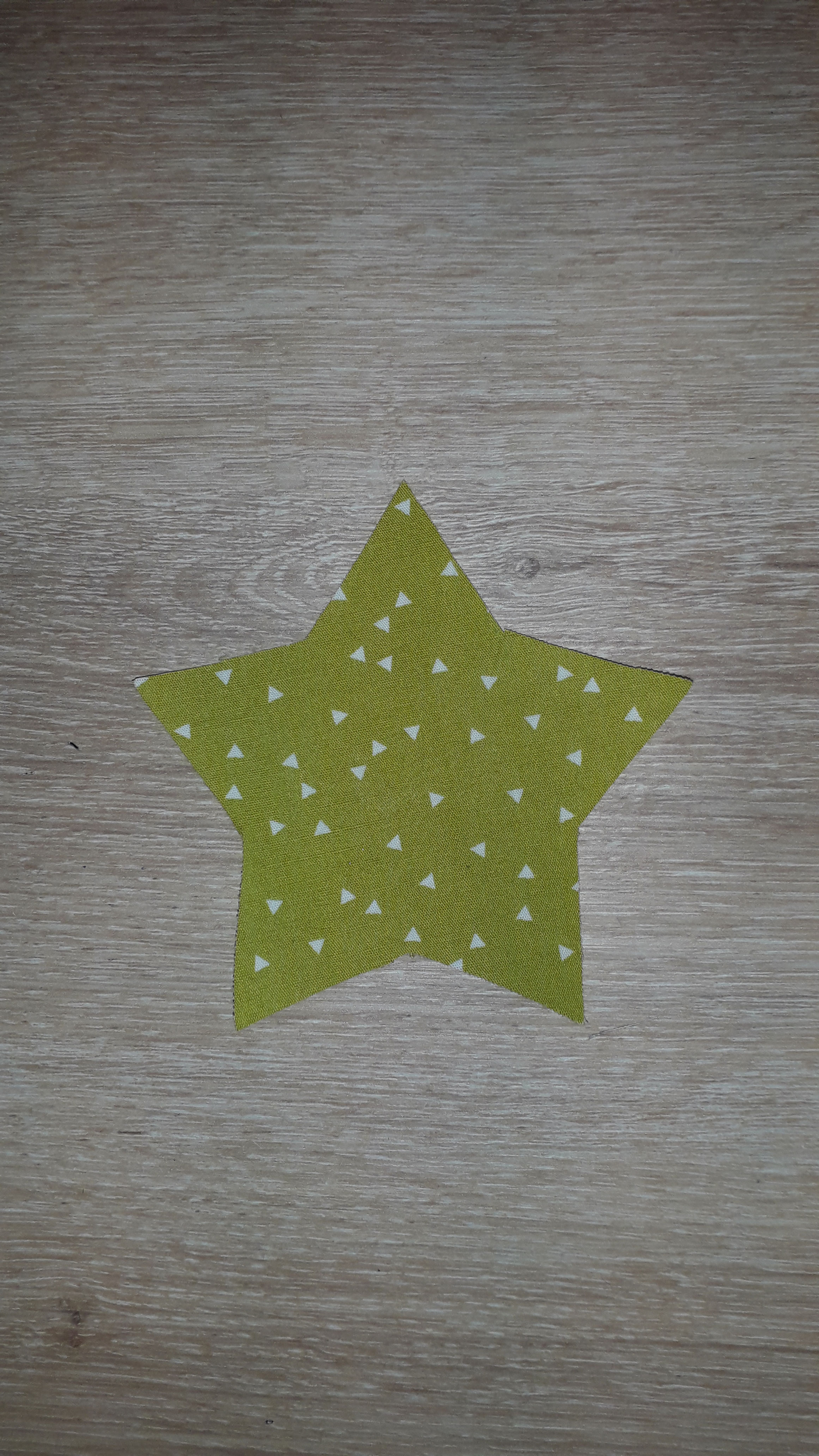 Ecusson thermocollant Etoile petit triangle