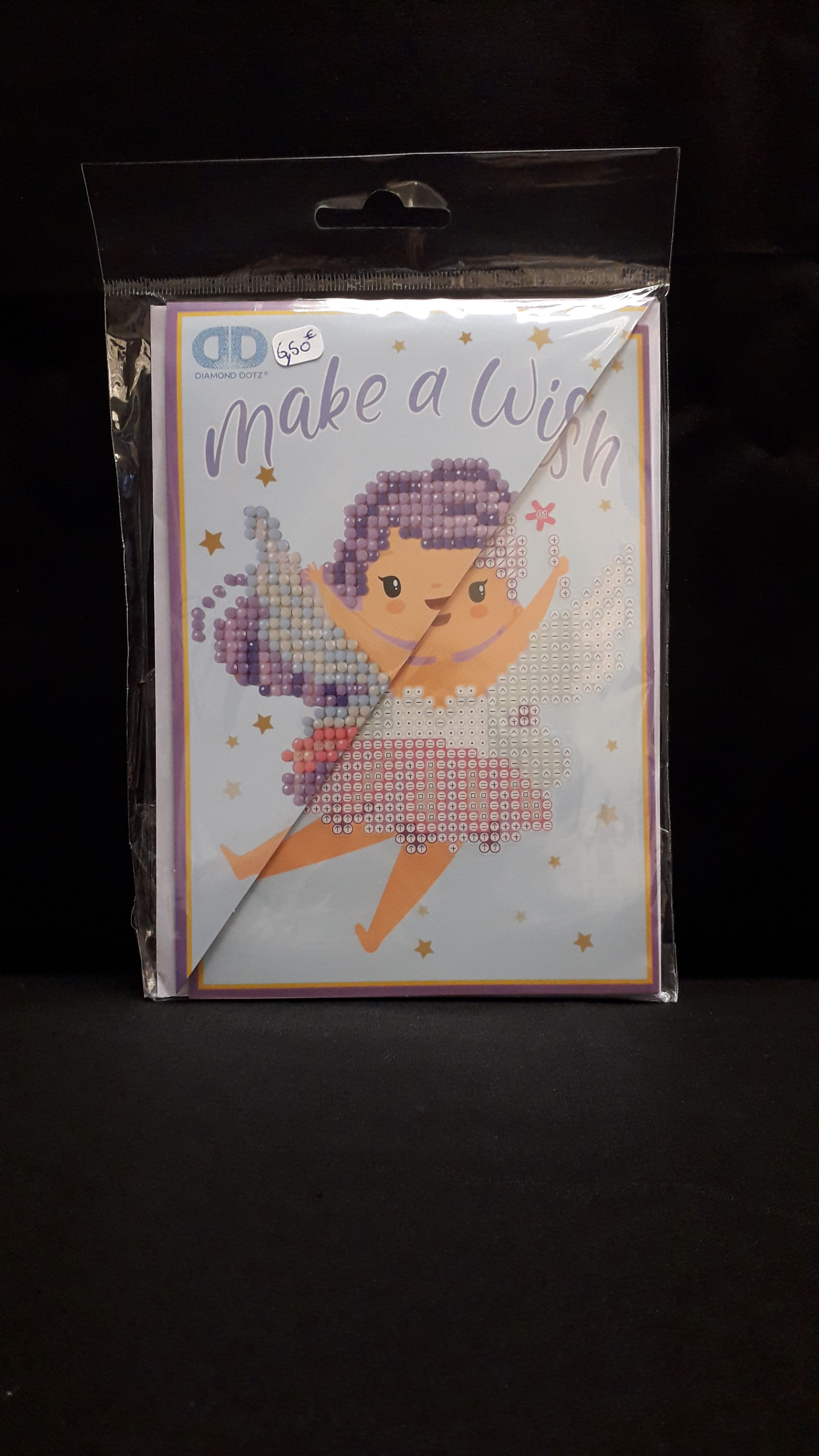 Kit créatif Carte broderie diamant "Angel"