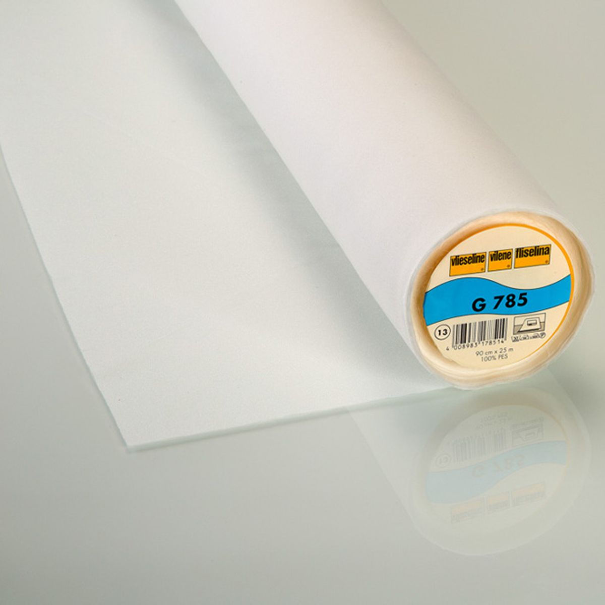Entoilage thermocollant tissé G785 Blanc (501)