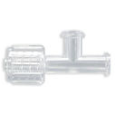 RACCORD EN T LUER LOCK MALE MOBILE / 2x LUER LOCK FEMELLE - PC TRANSP