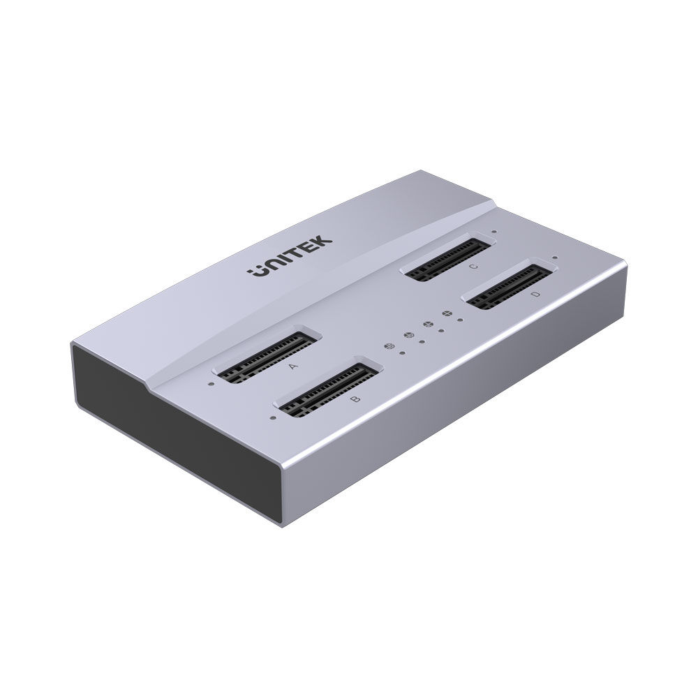 UNITEK USB4 TO M.2 4 BAY SSD DS GRY(S1243BGY01-EU)