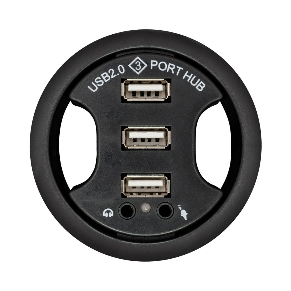 GROMMET. USB2.0 3X USB JACK. 2X AUDIO. 1.2M CBL