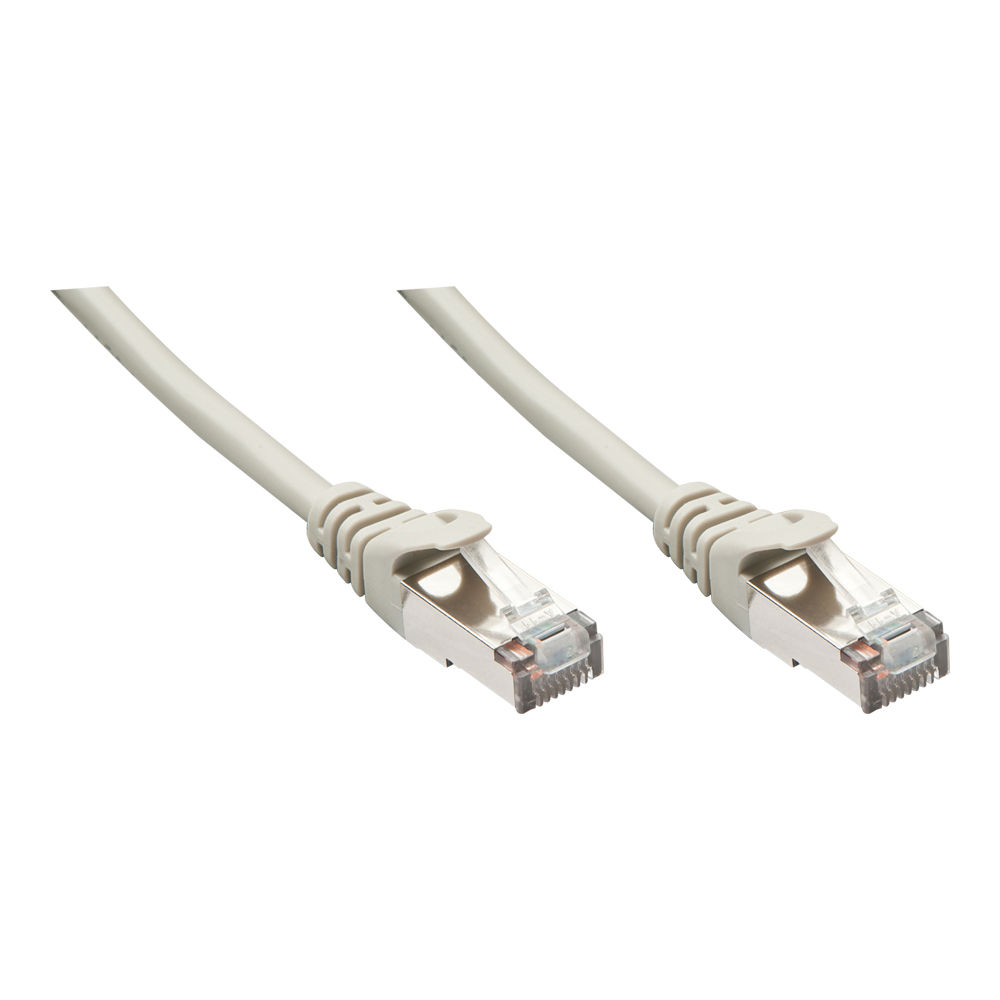 LINDY 0.5M F/UTP CABLE CAT5E GREY (48211)