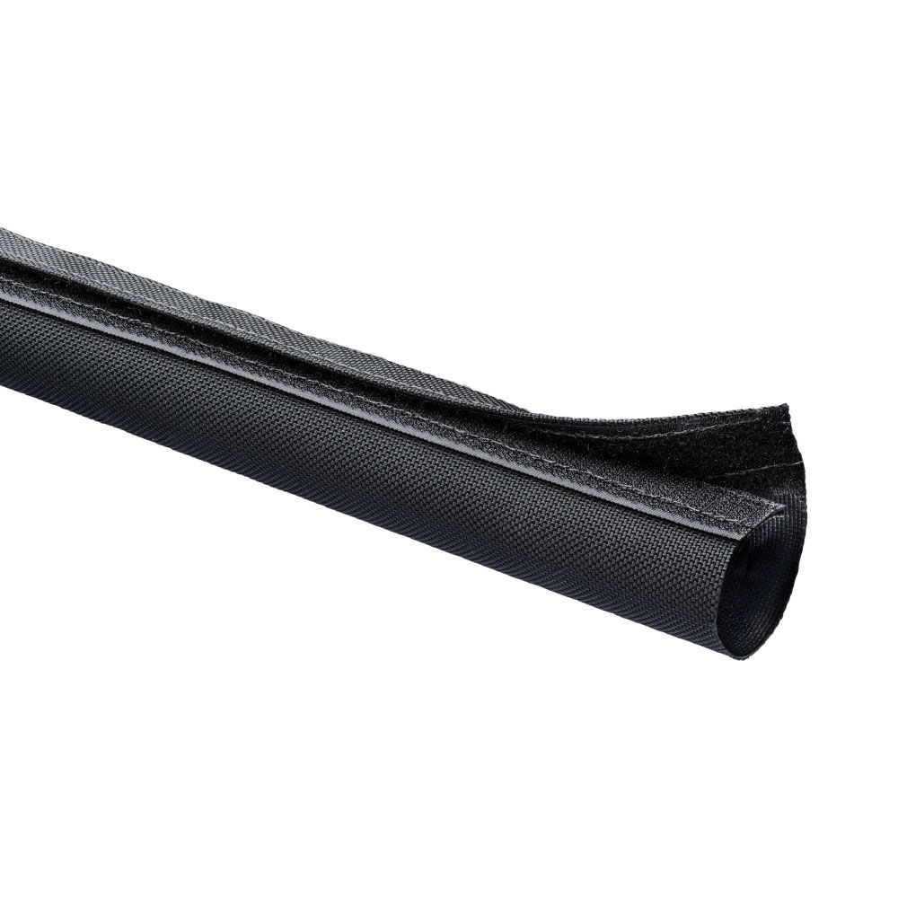 1M DURA WRAP HOOK&LOOP 25.4MM BLK (DWN1.00BK)