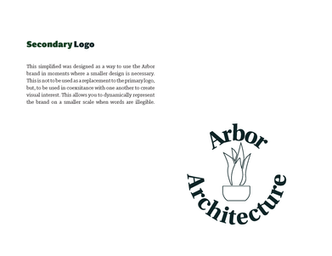 Seventh Page: Secondary Logo