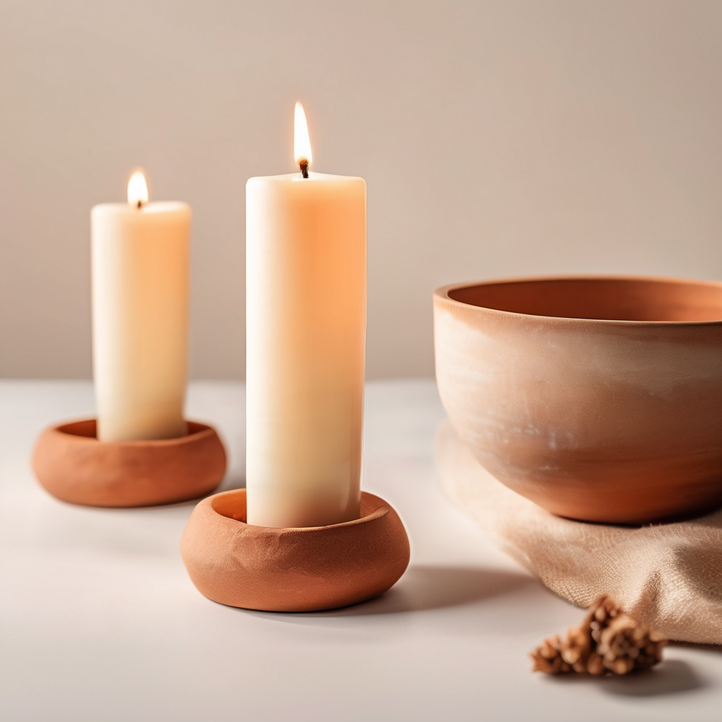 Rustic Candle Holder