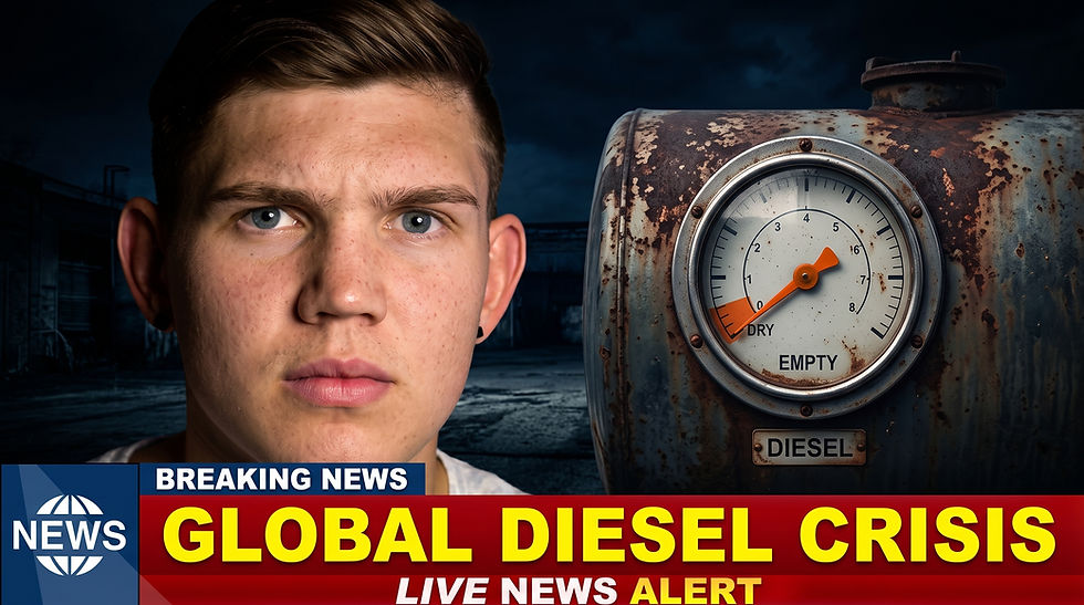 Diesel at Record Highs: Supply Shock, Treasury Yields, and the Geopolitical Trap