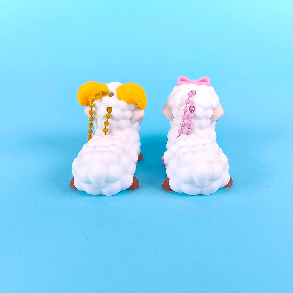Miniature : Porte-clé mouton articulé