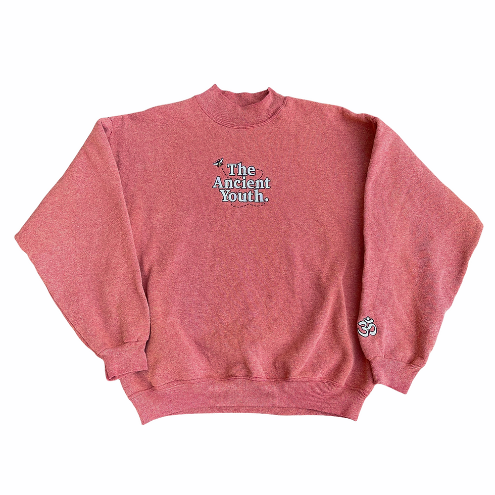 strawberry - mock neck (XL)