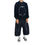 Thumbnail: denim stepper shorts - black