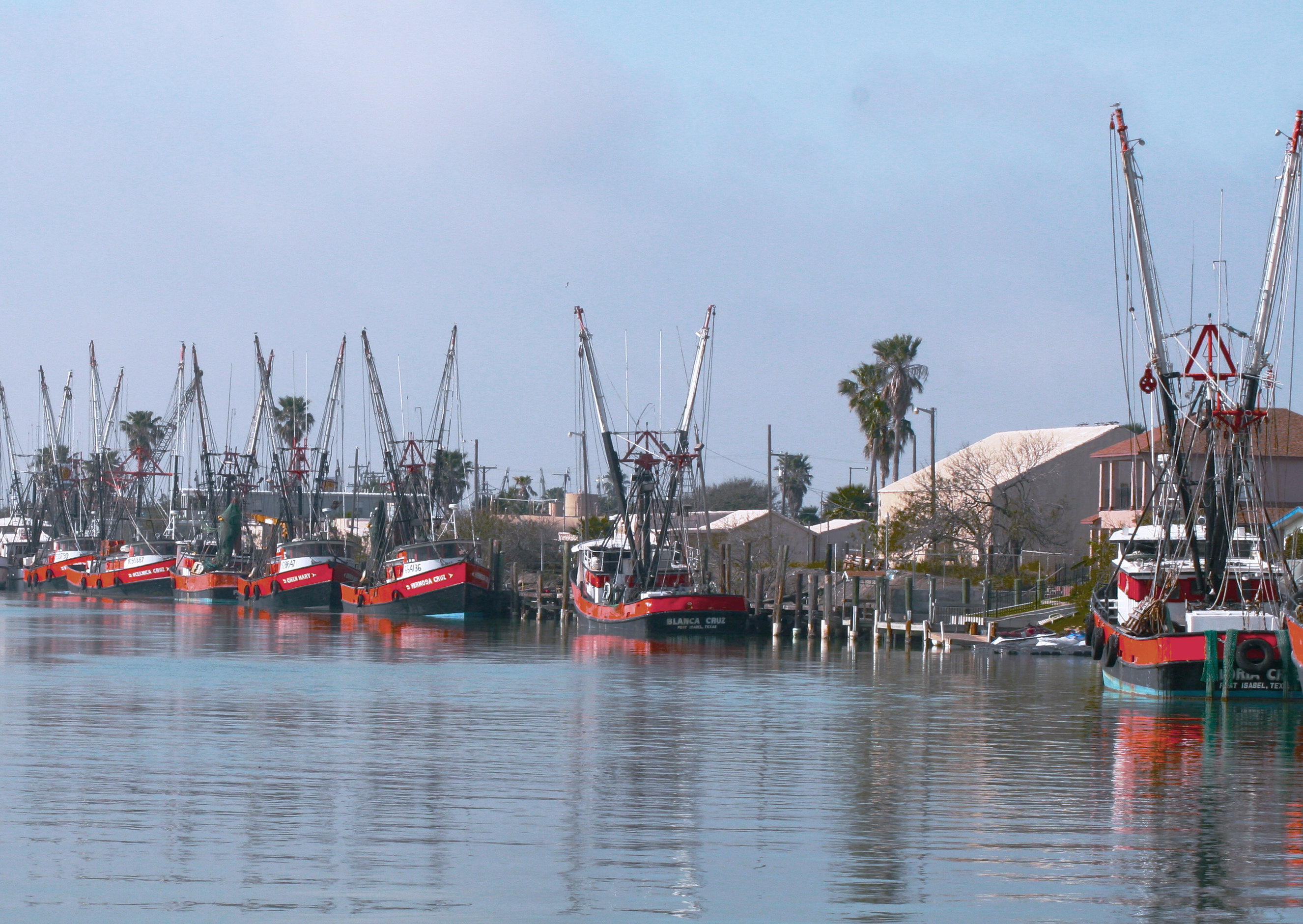 Shrimp boat at the dock