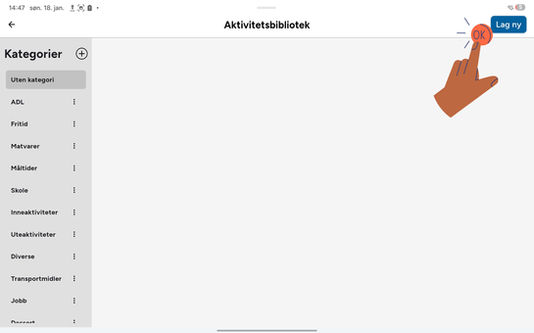 Lag ny aktivitet