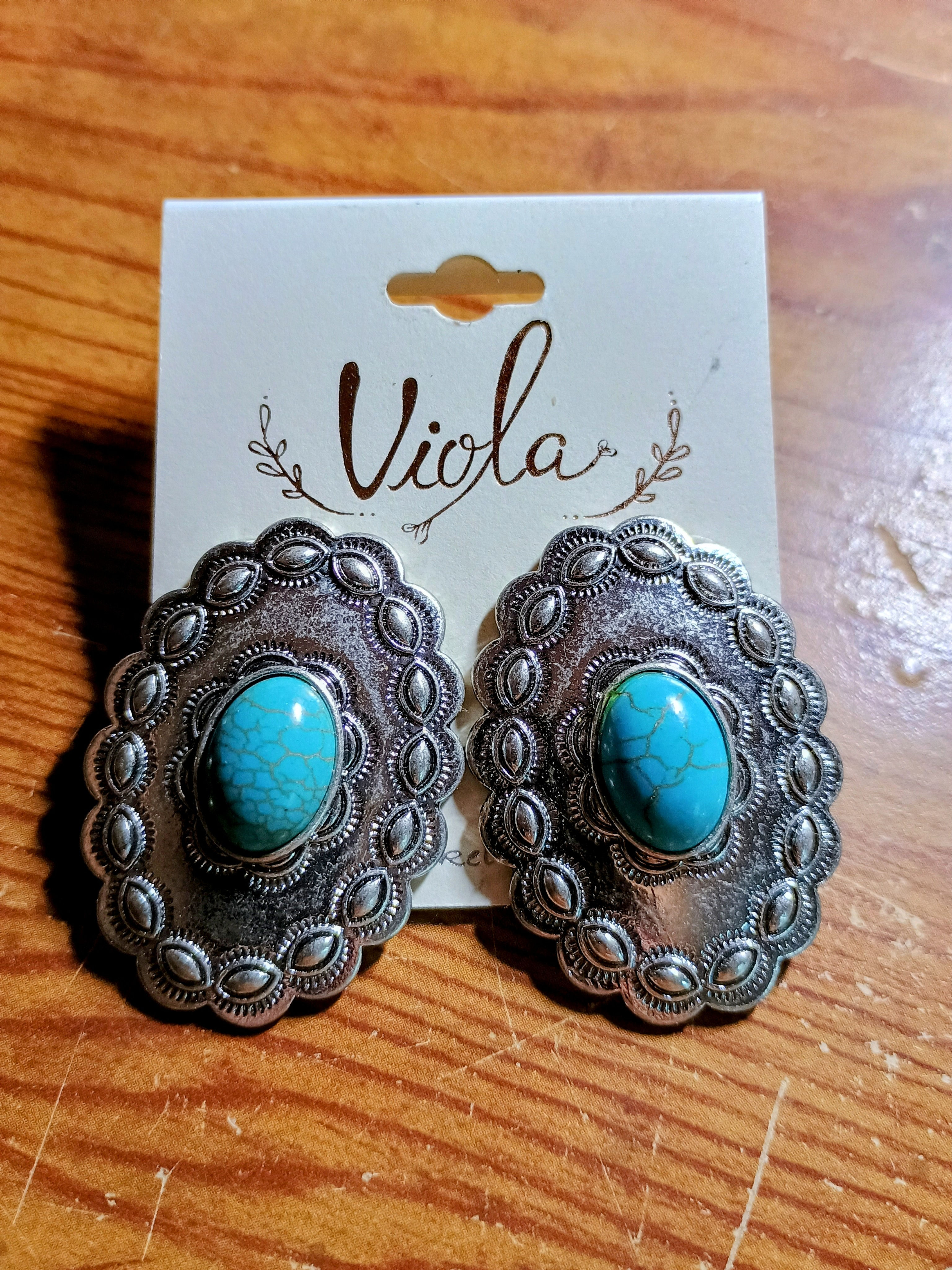 Turquoise earrings