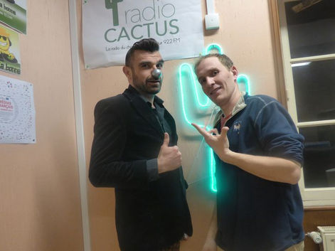 2h d'interview sur RADIO CACTUS, émission TOUS AU ROCK