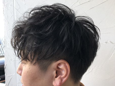 メンズカット✖️デザインパーマ