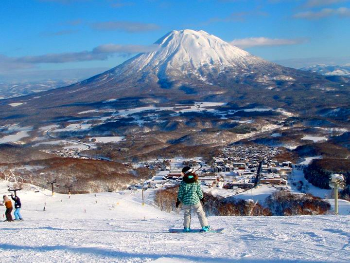 Skiing Niseko