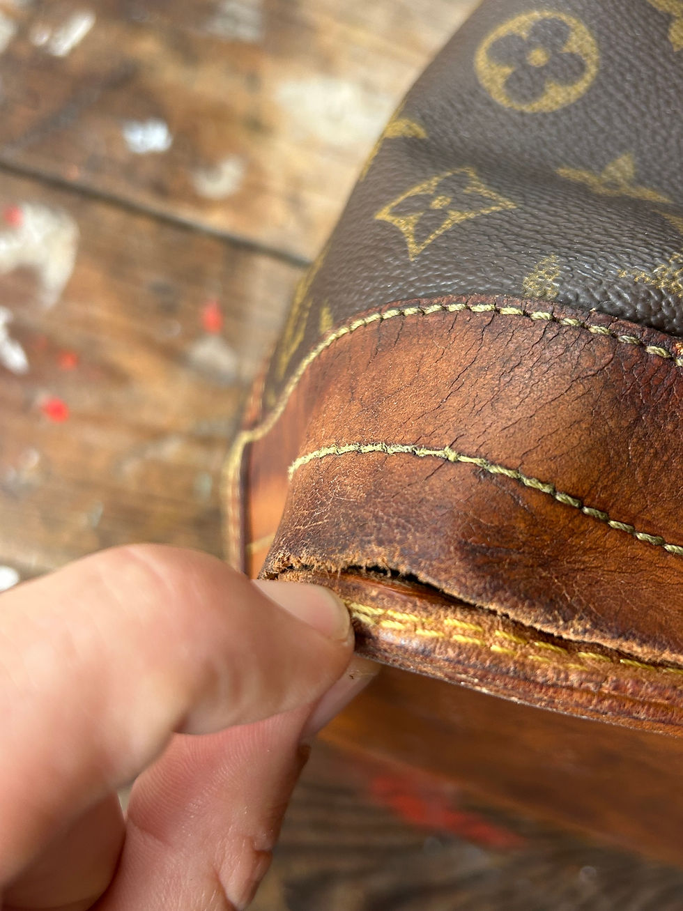 Miniatura: Bolso LOUIS VUITTON NOE vintage 80's