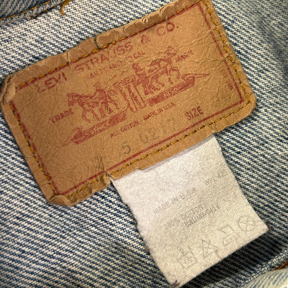 Miniatura: Cazadora LEVI'S TYPE3 vintage 70's / 80's Made in USA