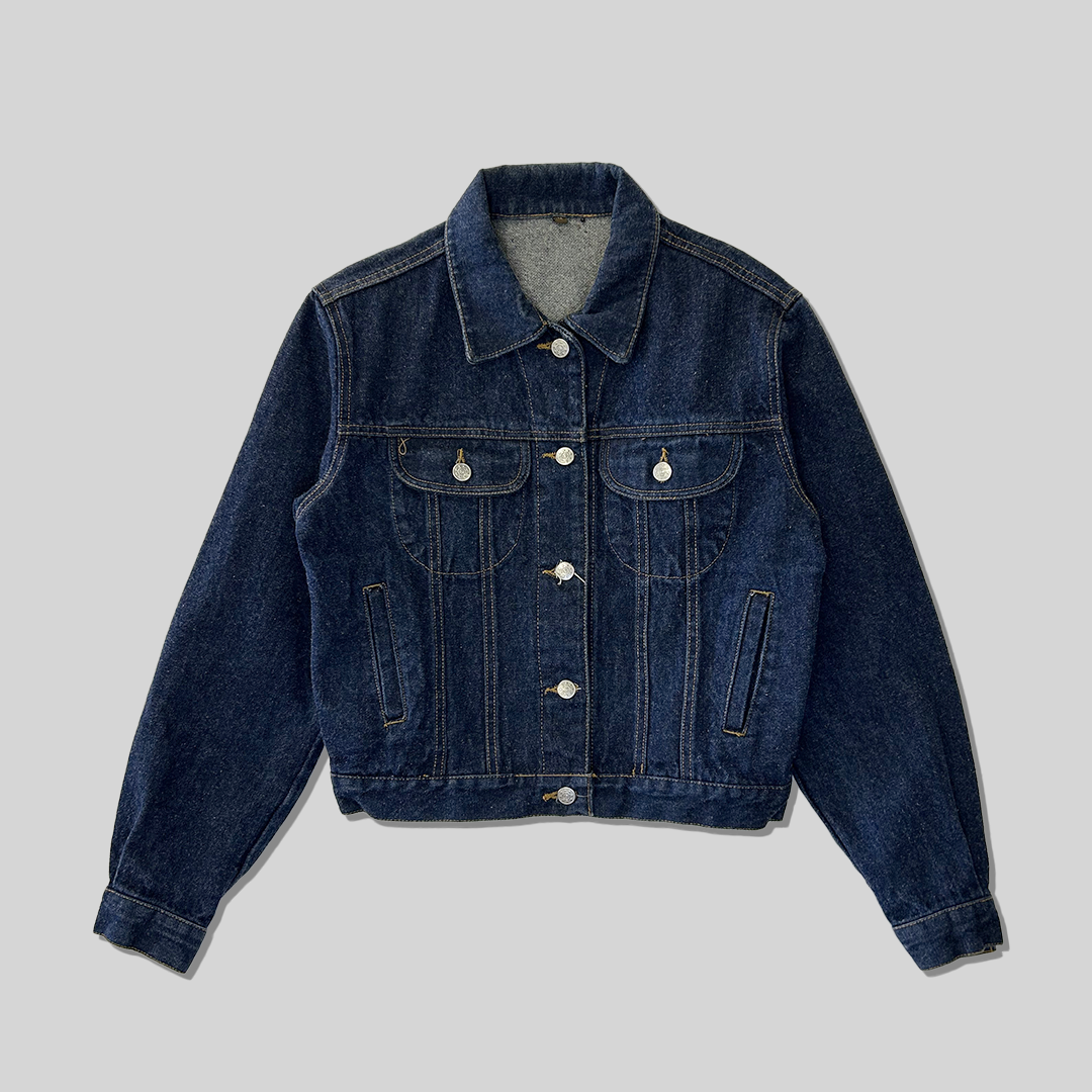 vintage RAW DENIM TRUCKER JACKET