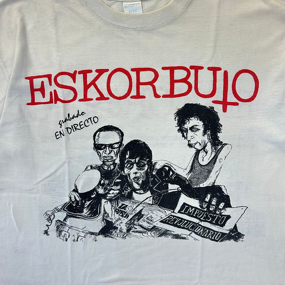 Miniatura: Camiseta vintage ESKORBUTO "Impuesto Revolucionario"