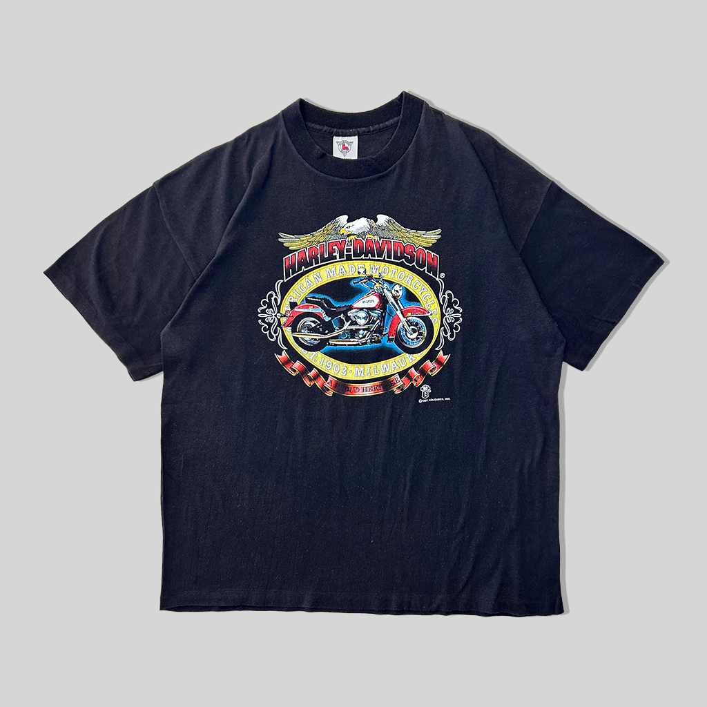 Camiseta HARLEY-DAVIDSON Holoubek 1987 Made in U.S.A.