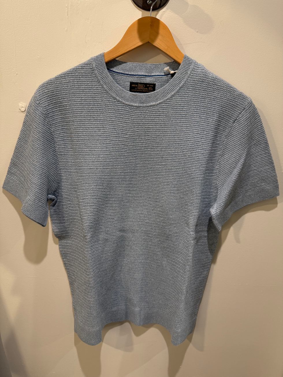 Thumbnail: JPRBLURILEY KNIT CREW NECK SS SN