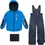Thumbnail: Blue w/ Navy Blue Snowsuit