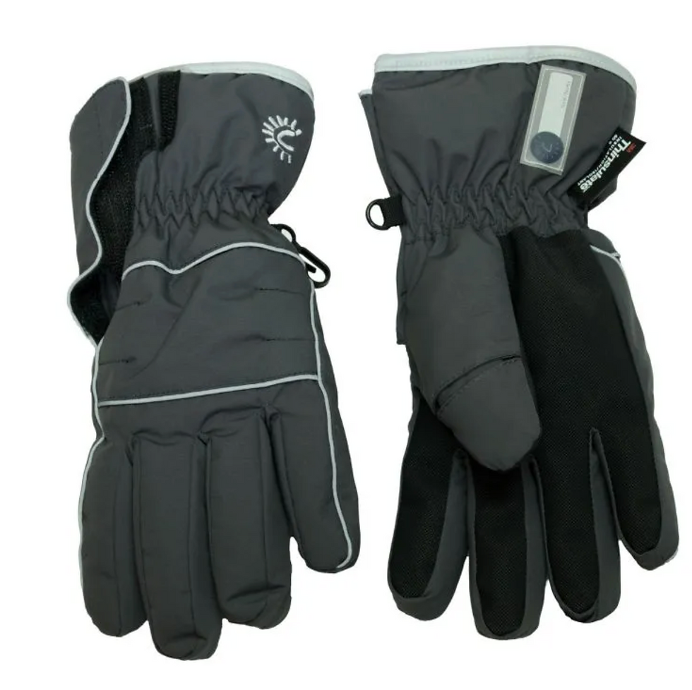 Waterproof Kids Winter Gloves Velcro Cuff - W0128