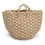 Thumbnail: Chunky Jute Woven Basket with Handle sm