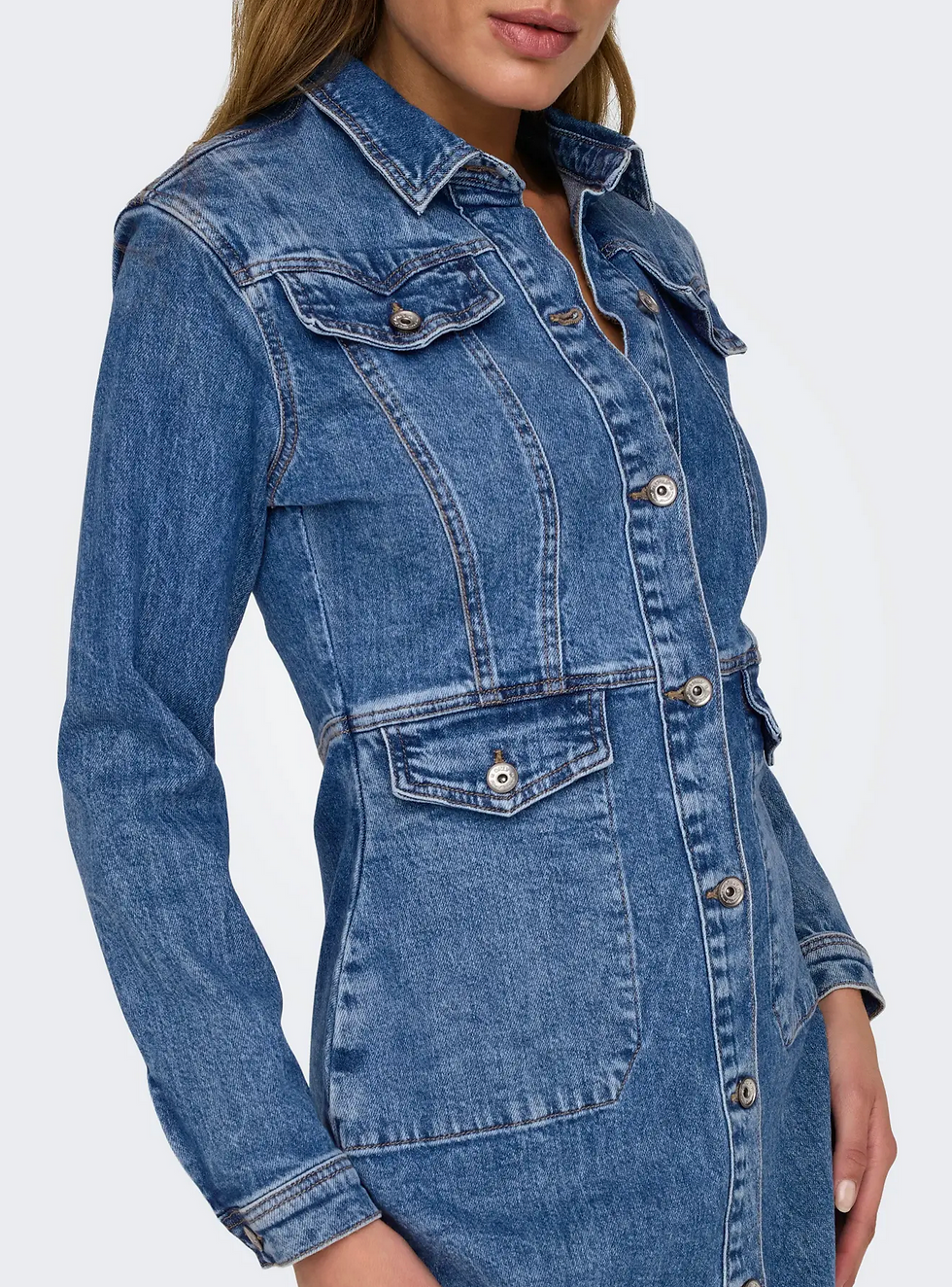 Thumbnail: ONLAUGUSTA LS SHORT DRESS