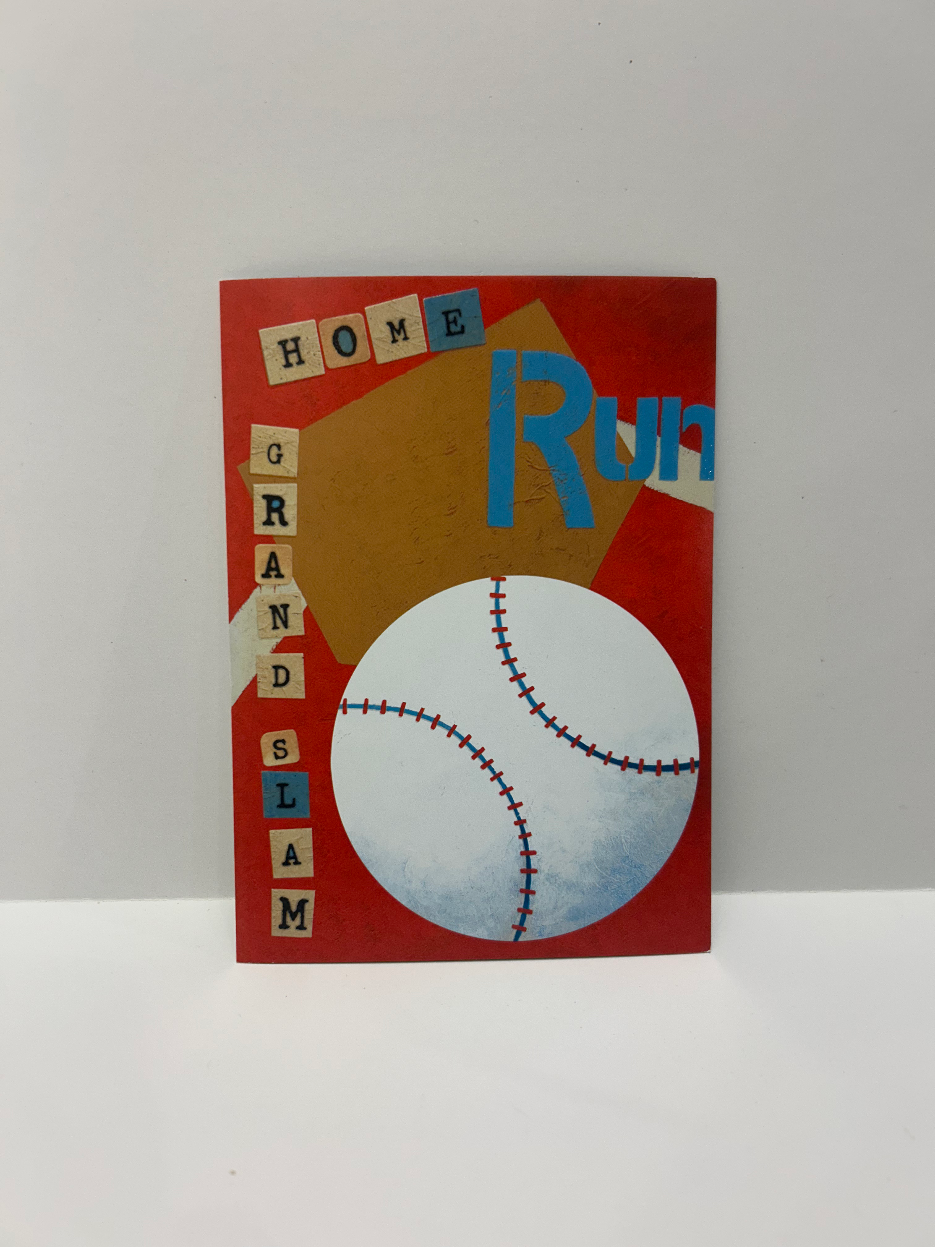 Baseball birthday card