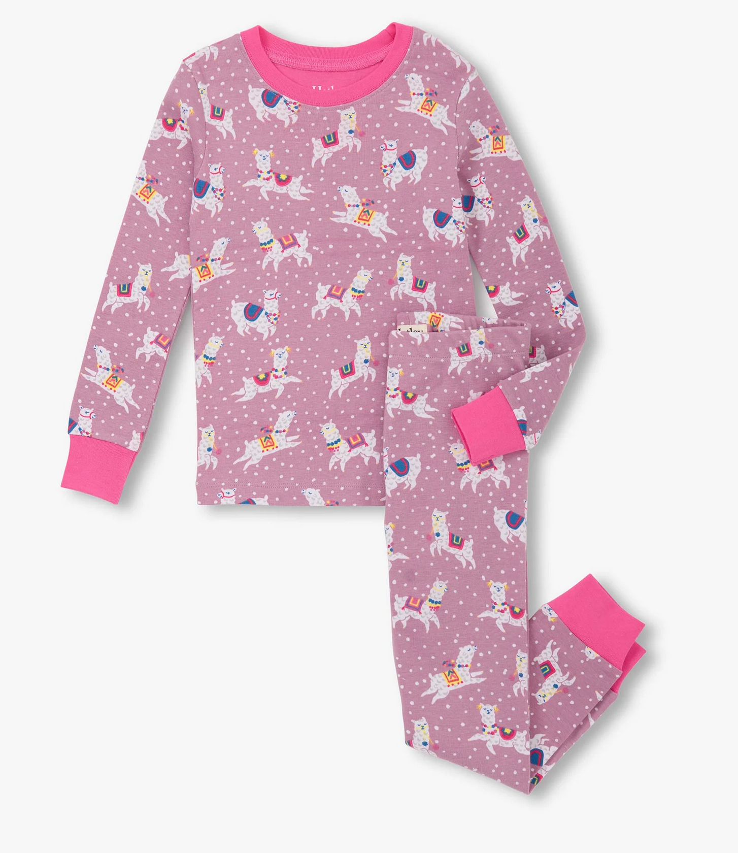 Dancing Alpacas Cotton Pajama Set