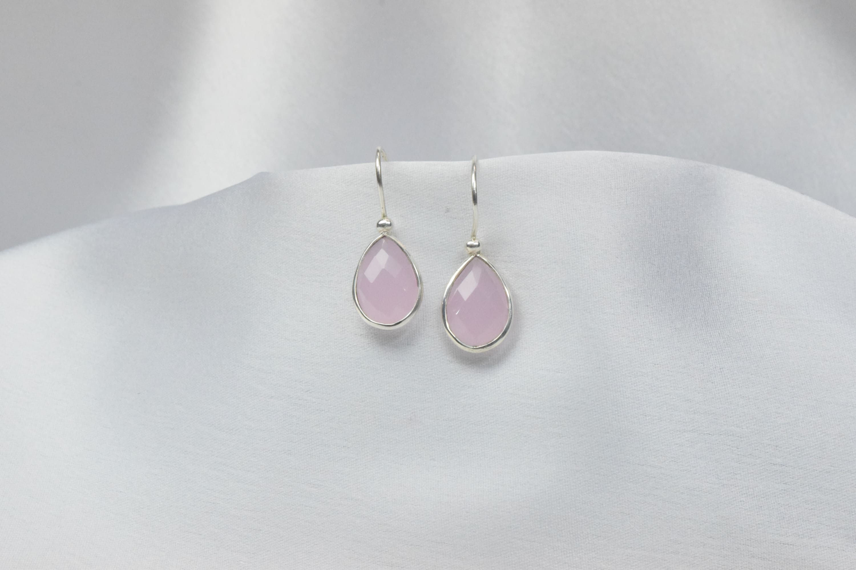 Pink Topaz Teardrop Radiance