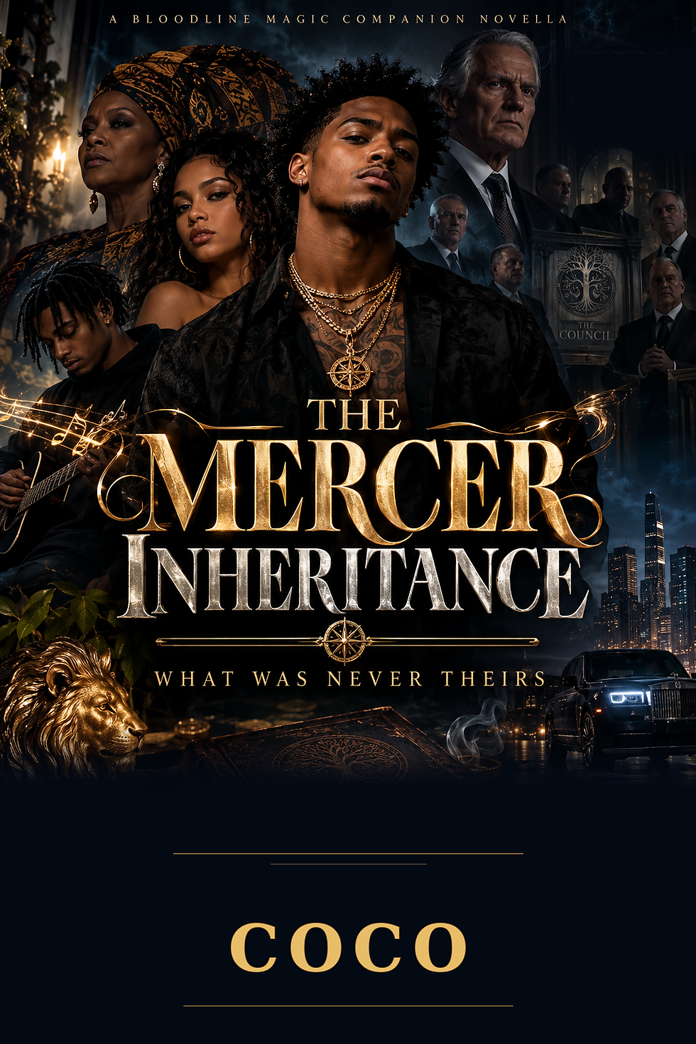 The Mercer Inheritance What Was Never Theirs book cover by Coco
