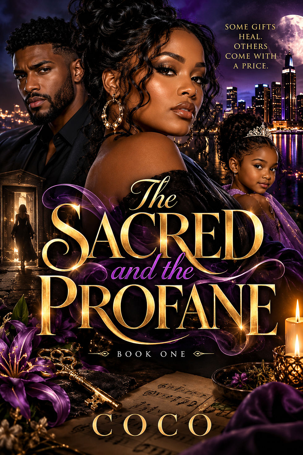 The Sacred and the Profane Book One cover by Coco
