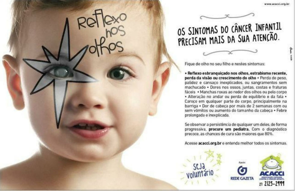Sintomas do Câncer Infantil